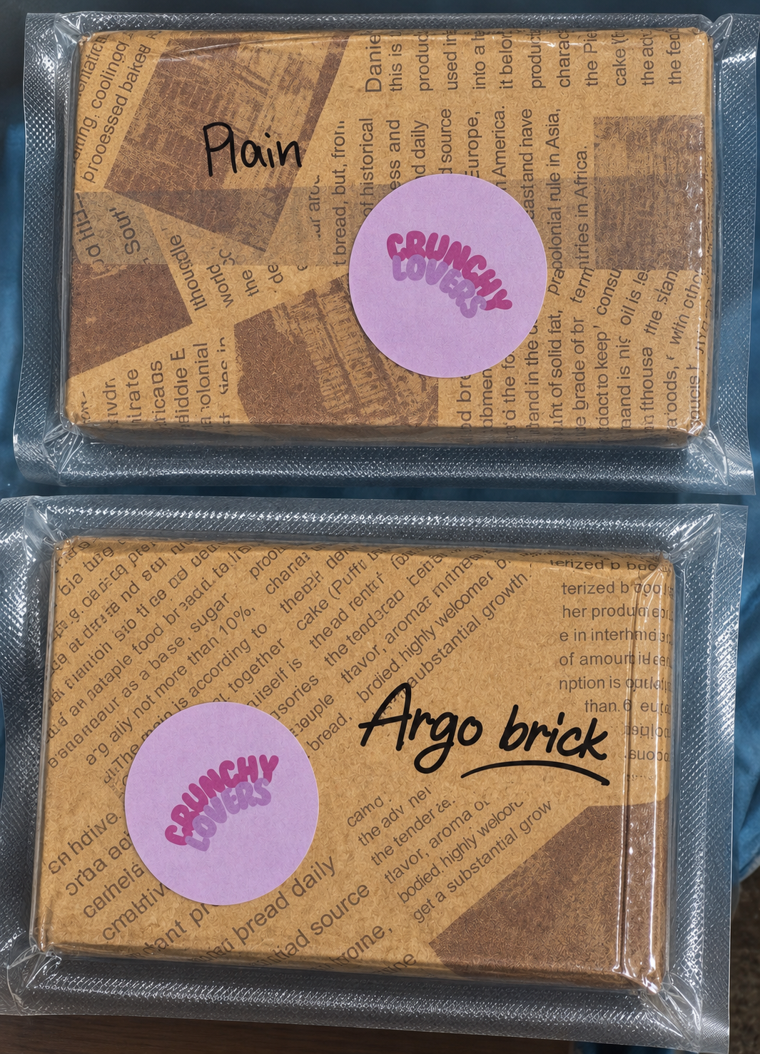 Crunchylovers press brick